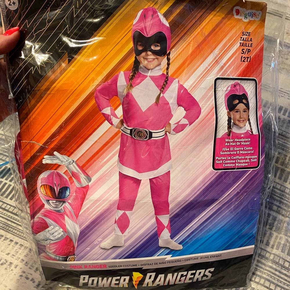 PINK POWER RANGER COSTUME